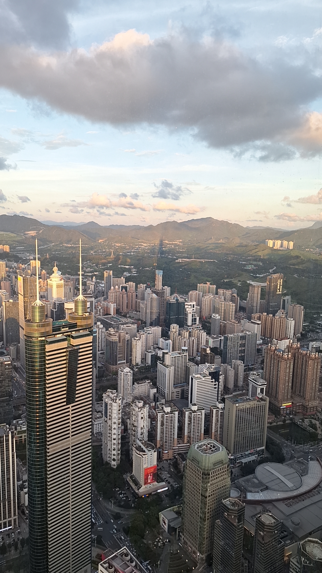 Skyscraper View of Shenzhen